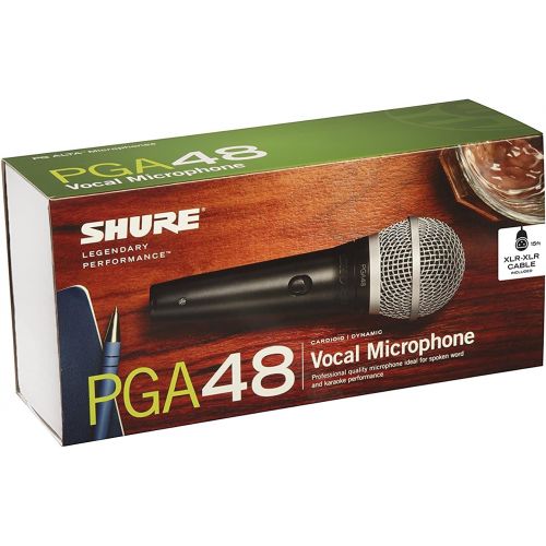  Shure PGA48-XLR Cardioid Dynamic Vocal Microphone