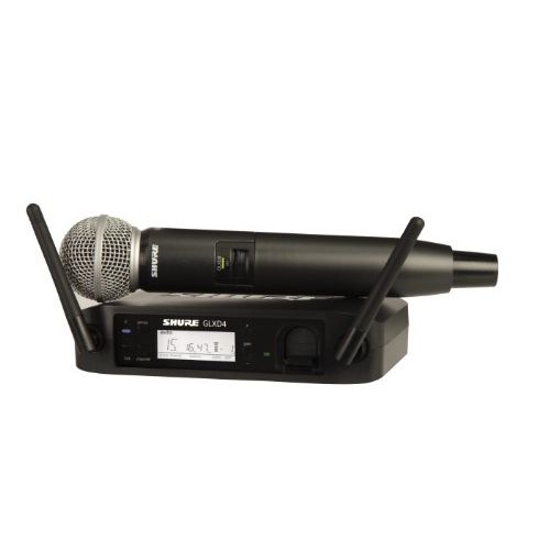  Shure GLXD24/SM58-Z2 Digital Wireless Microphone System with SM58 Vocal Mic