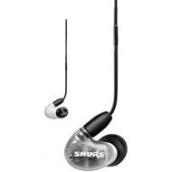 Shure AONIC 4 Wired Sound Isolating Earbuds, Detailed Sound, Dual-Driver Hybrid, Secure in-Ear Fit, Detachable Cable, Durable Quality, Compatible with Apple & Android Devices - Whi