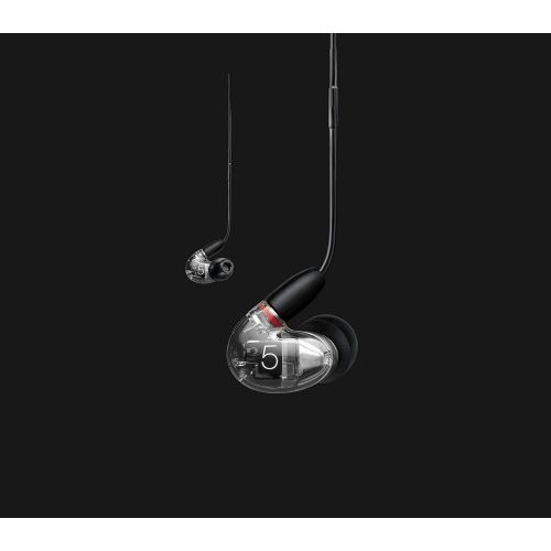  Shure AONIC 5 Wired Sound Isolating Earbuds, High Definition Sound + Natural Bass, Three Drivers, Secure in-Ear Fit, Detachable Cable, Durable Quality, Compatible with Apple & Andr