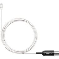 Shure TwinPlex TL47 Omnidirectional Lavalier Microphone, Low Sensitivity, MTQG/TA4F, White
