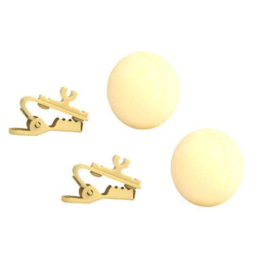  Shure RK304 Foam Windscreen & Tie Clip for SM93, WL93 & WL93T Lavalier Microphones, Set of 2, Tan