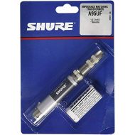 Shure A95UF Transformer; Low Z, Female XLR to High Z MC1M Connector with Mating 1/4-Inch Phone Plug/Jack