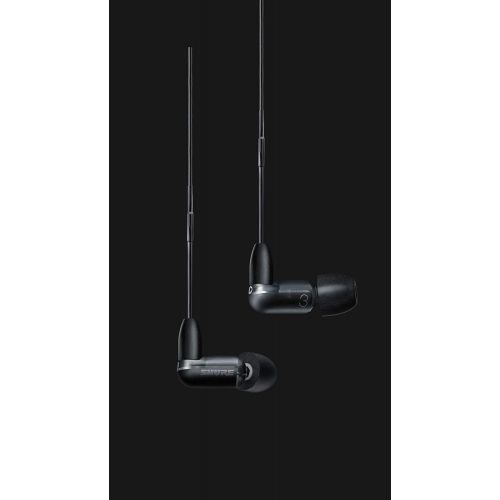  Shure AONIC 3 Wired Sound Isolating Earbuds, Clear Sound, Single Driver with BassPort, Secure in-Ear Fit, Detachable Cable, Durable Quality, Compatible with Apple & Android Devices