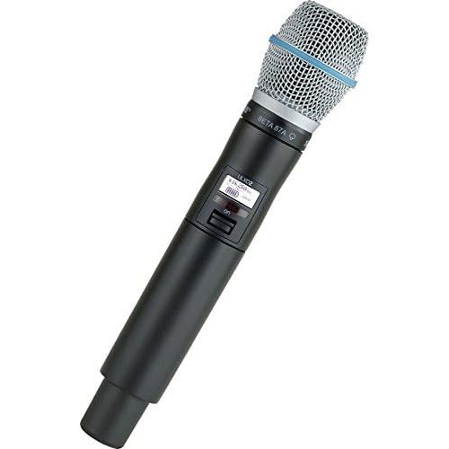  Shure ULXD2/B87A Wireless Handheld Microphone Transmitter with Interchangeable Beta 87A Cartridge, H50 Band