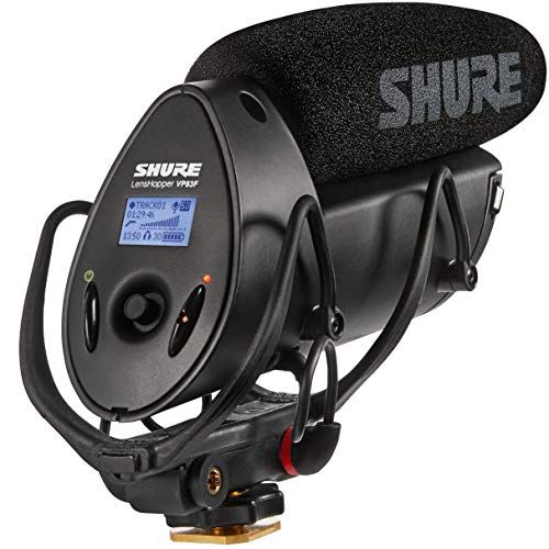  Shure VP83F Lens Hopper Camera-Mounted Condenser Microphone with Integrated Flash Recording