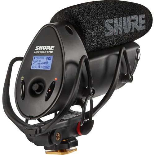  Shure VP83F Lens Hopper Camera-Mounted Condenser Microphone with Integrated Flash Recording