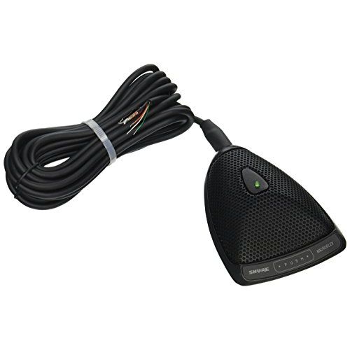  Shure MX392/O Condenser Microphone - Omni, Black