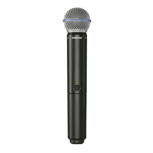  Shure BLX2/B58 Wireless Handheld Microphone Transmitter with BETA 58A Capsule - Receiver Sold Separately (Discontinued by Manufacturer)