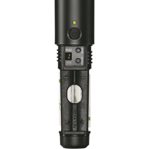  Shure BLX2/B58 Wireless Handheld Microphone Transmitter with BETA 58A Capsule - Receiver Sold Separately (Discontinued by Manufacturer)