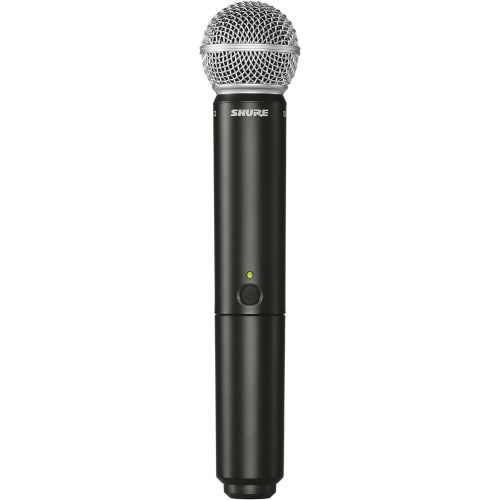  Shure BLX2/SM58 Wireless Handheld Microphone Transmitter with SM58 Capsule - Receiver Sold Separately (Discontinued by Manufacturer)