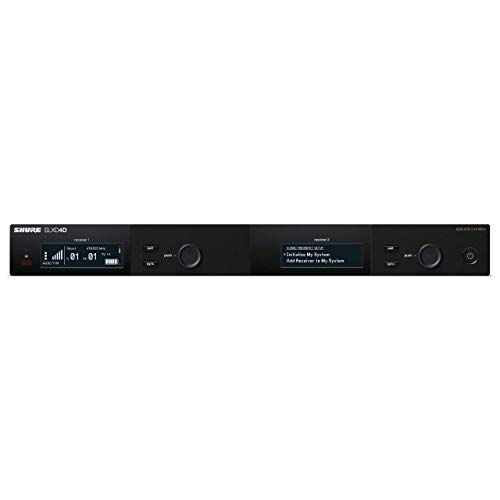  Shure SLXD4D Dual Channel Wireless Receiver (Transmitters Sold Separately)