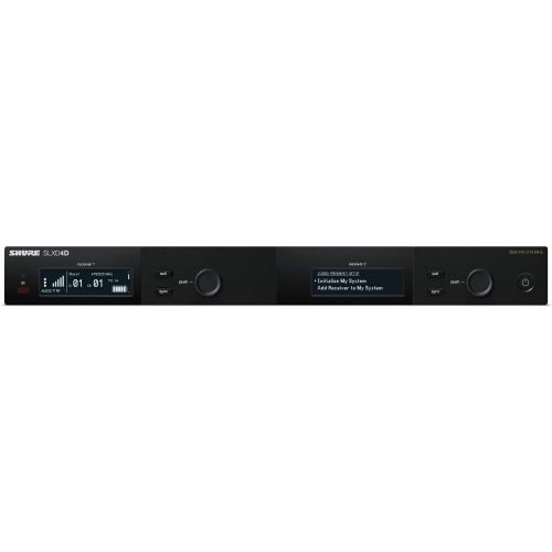  Shure SLXD4D Dual Channel Wireless Receiver (Transmitters Sold Separately)