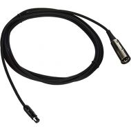 Shure C129 12-Feet Cable 3-Pin Mini Connector (TA3F) to Male XLR for MX393