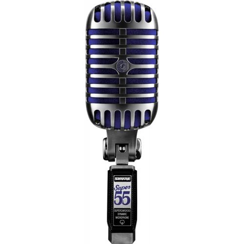 제네릭 Shure Super 55 Dynamic Mic with Cable and Stand