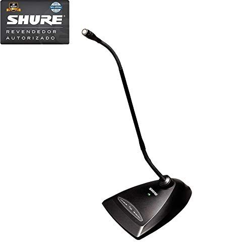  Shure MX412D/N 12 Microflex Gooseneck Desktop Microphone with 10 foot Cable, Program-Switch