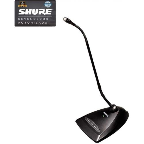  Shure MX412D/N 12 Microflex Gooseneck Desktop Microphone with 10 foot Cable, Program-Switch