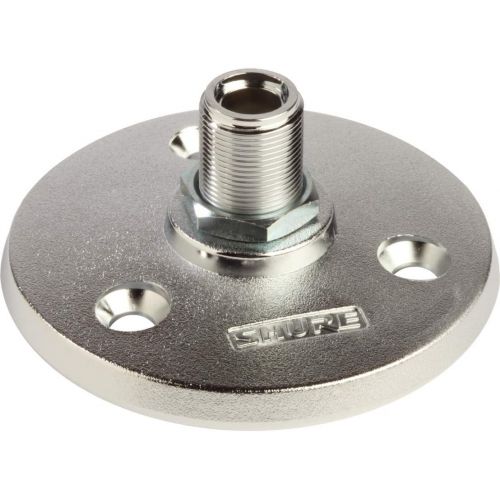  Shure A13HD Mounting Flange, Heavy Duty, Matte Silver