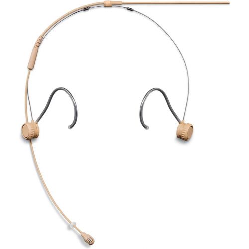  Shure TwinPlex TH53T/O-MTQG Omnidirectional Headset Microphone with TA4F Connector - Tan