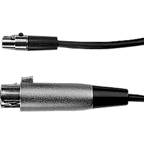  Shure WA310 4-Feet Microphone Adapter Cable, 4-Pin Mini Connector (TA4F) to XLR(F) Connector