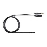 Shure BCASCA-NXLR3QI Detachable Cable with Neutrik 3 Pin XLR Male Connector and 1/4 Stereo Plug