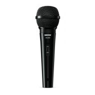 Shure SV200-W Multipurpose Cardioid Dynamic Vocal Microphone with Dent Resistant Ball Grille, On/Off Switch and 15 XLR-to-1/4 Cable