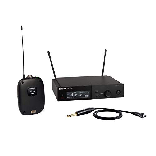  Shure SLXD14 Combo Wireless System with Bodypack and WA305 Instrument Cable for Guitar/Bass