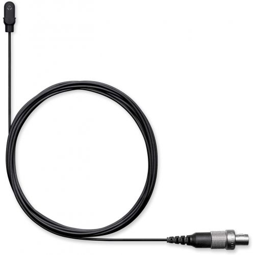  Shure DuraPlex Omnidirectional Lavalier Mic, MTQG Connector, Black (DL4B/O-MTQG-A)