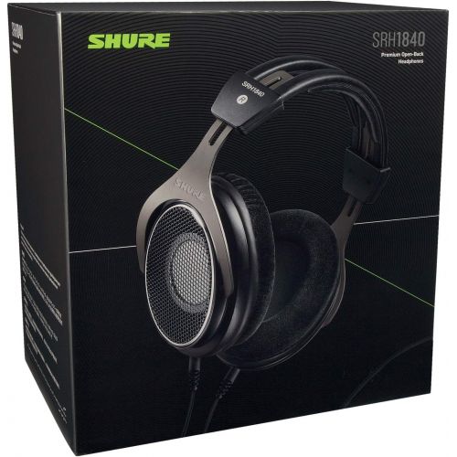  Shure SRH1840 Premium Open-back Headphones for Smooth, Extended Highs and Accurate Bass