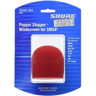 Shure A58WS-RED Red Foam Windscreen for All Shure Ball Type Microphones