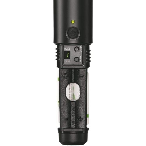  Shure BLX2/B58 Wireless Handheld Microphone Transmitter with BETA 58A Capsule - Receiver Sold Separately