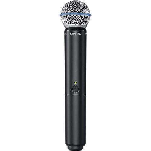  Shure BLX2/B58 Wireless Handheld Microphone Transmitter with BETA 58A Capsule - Receiver Sold Separately