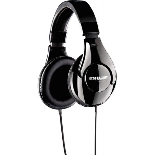  Shure SRH240A Professional Quality Headphones designed for Home Recording & Everyday Listening, black (SRH240A-BK)