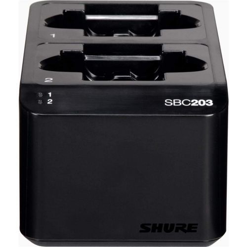  Shure SBC203-US Dual Docking Station for SLXD Transmitters and SB903 Battery