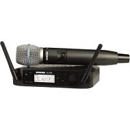Shure GLXD24/B87A Digital Vocal Wireless System with Beta 87A Handheld Microphone, Z2