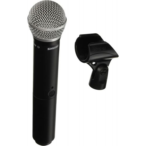  Shure BLX2/PG58 Wireless Handheld Microphone Transmitter with PG58 Capsule - Receiver Sold Separately