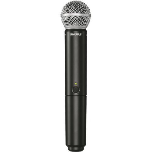  Shure BLX2/SM58 Wireless Handheld Microphone Transmitter with SM58 Capsule - Receiver Sold Separately