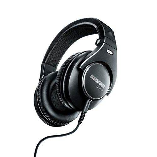  Shure SRH840 Professional Monitoring Headphones, Precisely Tailored Frequency Response and 40mm Neodymium Dynamic Drivers Deliver Rich Bass, Clear Mid-Range and Extended Highs (SRH