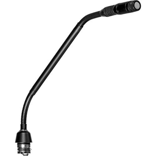  Shure MX410LPDF/C 10 Cardioid Dualflex Shock-Mounted Gooseneck Microphone with Bi-Color Status Indicator Ring, Less Preamplifier