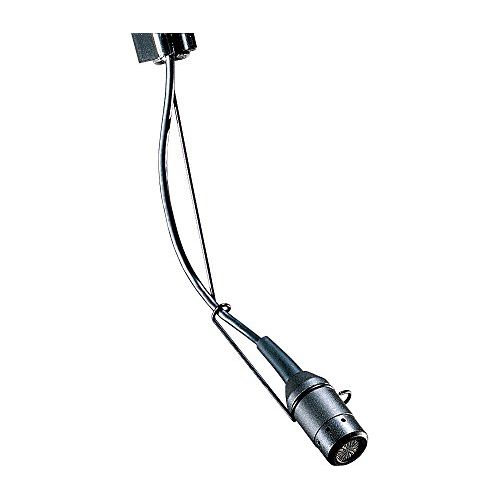  Shure Cardioid Condenser Overhead Microphone 30 Cable, In-Line Preamp with XLR, Charcoal Gray, Wire Aiming Hanger, Windcreen