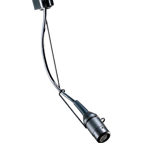  Shure Cardioid Condenser Overhead Microphone 30 Cable, In-Line Preamp with XLR, Charcoal Gray, Wire Aiming Hanger, Windcreen