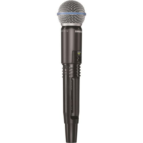  Shure GLXD2/BETA58 GLXD2/B58 Handheld Transmitter with Microphone, Z2