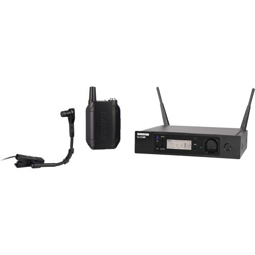  Shure GLXD14R/B98-Z2 Instrument Wireless Microphone System With Beta98H/C