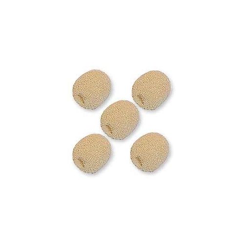  Shure RPM306 Tan Foam Windscreens for WL50, WL51 and BETA 53, Set of 5