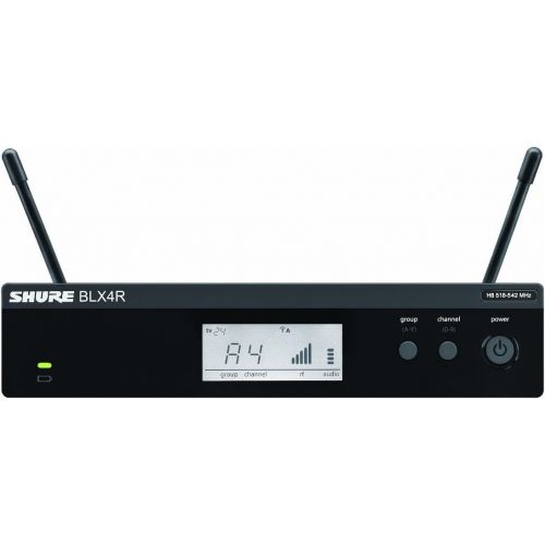  Shure BLX14R/B98 Rack Mount Wireless Microphone System with BETA98H/C Clip-on Gooseneck Instrument Mic