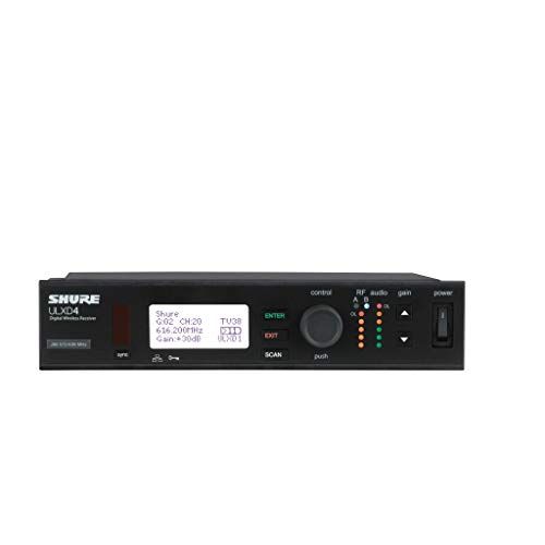  Shure ULXD4 Digital Wireless Receiver, J50A Band