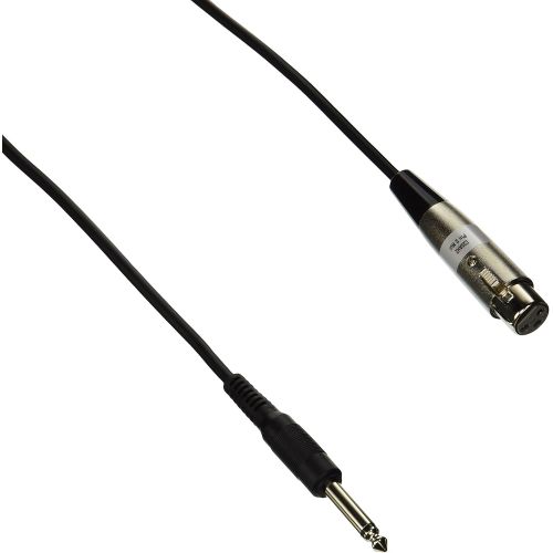  Shure C20AHZ 20 Cable with 1/4 Phone Plug on Equipment End (Pin 2 Hot)