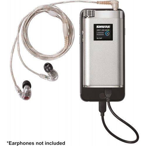  Shure SHA900 Portable Listening Amplifier with USB DAC and Customizable EQ Control