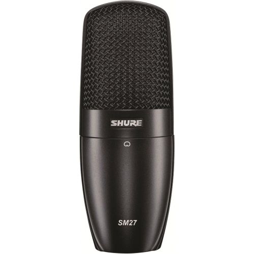  Shure SM27-SC cardioid Side-address Condenser includes V elveteen puch and Shock-mount