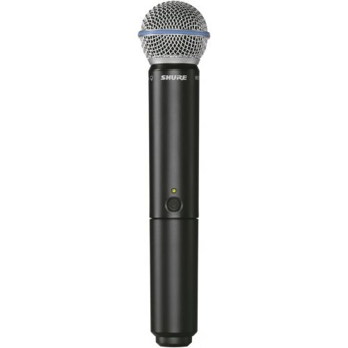  Shure BLX2/B58 Wireless Handheld Microphone Transmitter with BETA 58A Capsule - Receiver Sold Separately